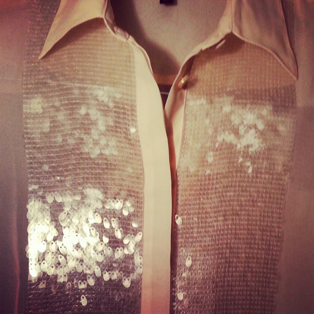COPY - Fabulous Victoria's Secret Sparkly Button Down